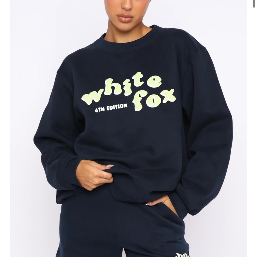 White Fox Boutique 4th Edition Matching Sweatsuit